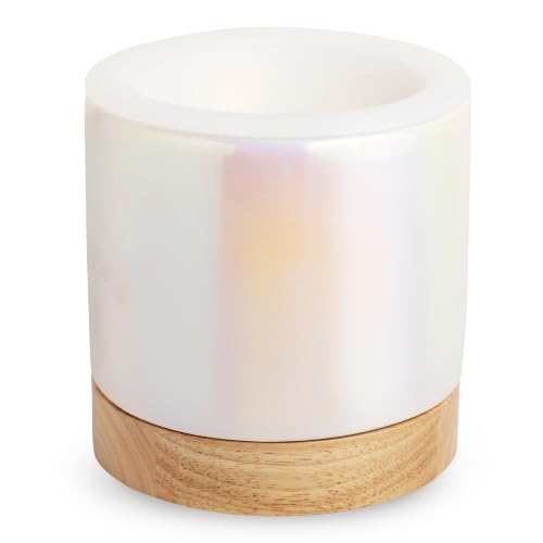 Image of Happy Wax Iridescent Pink Mod Max XL Warmer - Our Largest Warmer Ever! - Perfect for Great Rooms & Open Concept Spaces - for use with Scented Wax Melts