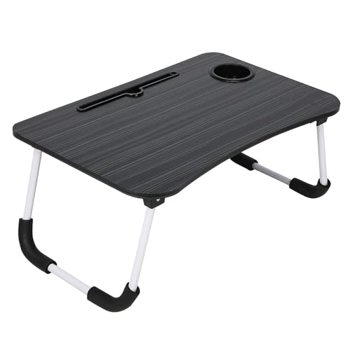 Image of Anugrah Mobile Bedside Table, Desk Laptop Desk, Sofa Table, Living Bedroom | Movable Computer Desk with Small Drawer | Adjustable Height Docking for Table