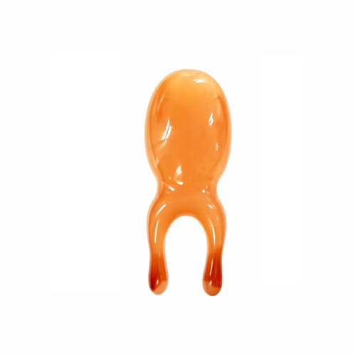 Nose Gua Sha Facial Massage Tool Sinus Eyes Jaw Neck Face Body Guasha Tool Resin Manual Scalp Massager for Hair Growth Head Hair Massage Comb Handheld Multifunctional Meridians Acupoint Massage Tool