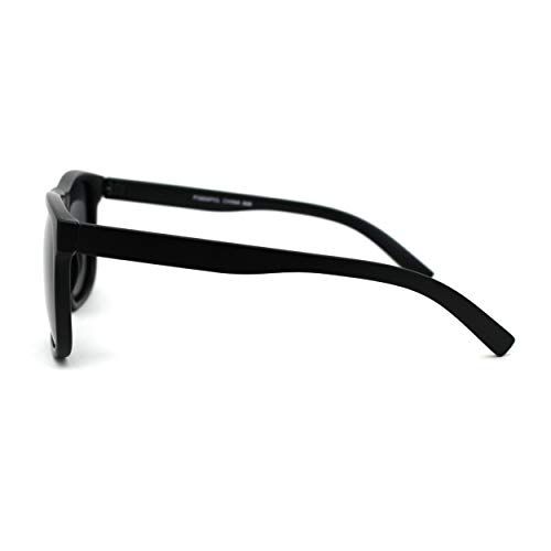 SA106 Polarized Mens Oversize Hipster Horn Rim Plastic Sunglasses3