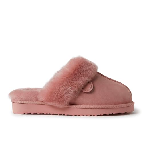 Image of Fireside by Dearfoams womens Sydney Genuine Shearling Scuff