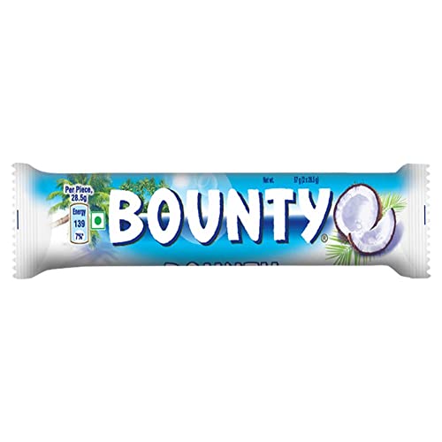 Image of Bounty Coconut Filled Chocolates, 684g (Pack of 12) & Snickers Peanut filled Chocolates, 540g (Pack of 12)