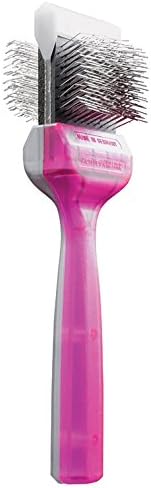 Ultpeak ActiVet TuffFinish Coater Duo - German Grooming Brush Dematting, Deshedding Dog Brush, Fur Detangling & Removes Loose Fur (4.5 cm)