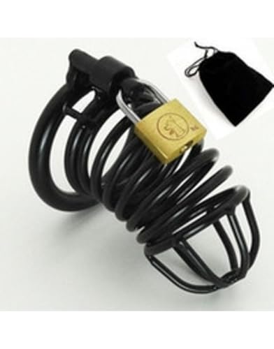 Power Escorts - BR89 - Prison Break - Metal Cock Cage - 40 MM - Black