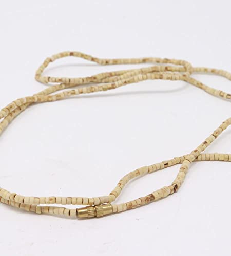 Image of ISKCON VRINDAVAN Original Tulsi Kanthi Mala - Unisex Adult Jaap Chanting Mala from Vrindavan Dham