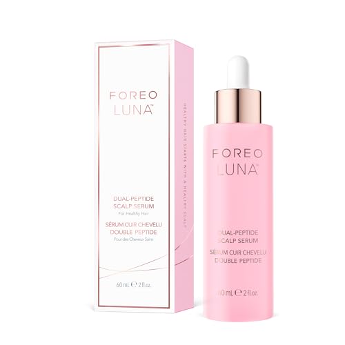 FOREO LUNA Dual-Peptide Scalp Serum – Hair Growth & Scalp Treatment with Cica and Portulaca Extract – Hair Serum for Growth, Thickening, and Hair Loss Treatment – 2 fl. Oz