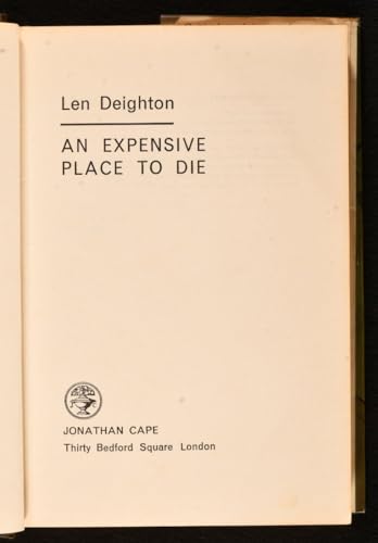 An Expensive Place to Die 0399102701 Book Cover