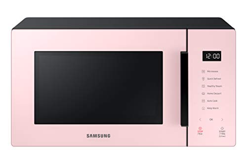 Samsung 23 L Baker Series Microwave Oven  (Ms23T5012Up/Tl, Pink, With Steamer Bowl)