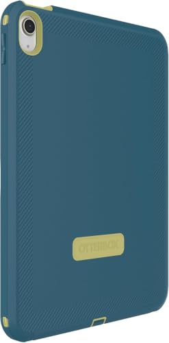 Image of OtterBox iPad (A16) & iPad 10th Gen (Only) - Defender Series Case - Treasure Cove (Blue) - Multi-Layer Protection - Four Position Stand - Built-in Screen Protector - Port Covers - Apple Pencil Storage