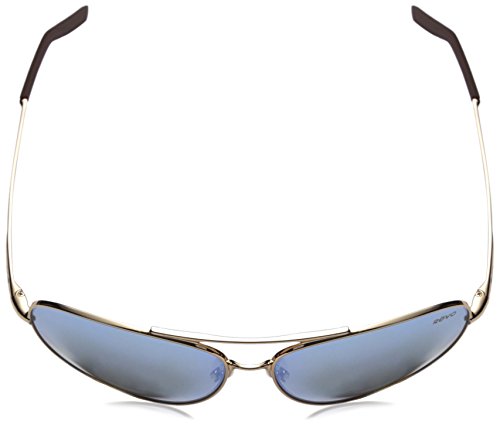Revo Unisex RE 3087 Windspeed Aviator Polarized UV Protection Sunglasses, Gold Frame, Blue Water Lens4
