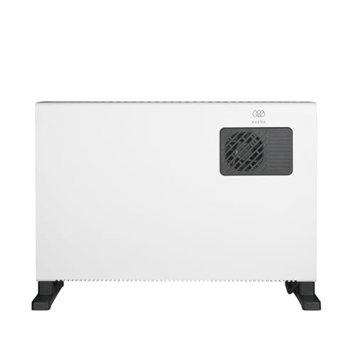 La mejor selección de Calentador Avera , tabla con los diez mejores. 43 AVERA Calefactor eléctrico de convección, Temperatura de entre 5°C y 50°C, Temporizador 24 h, Pantalla táctil digital, Bloqueo para niños, Programación de encendido,...