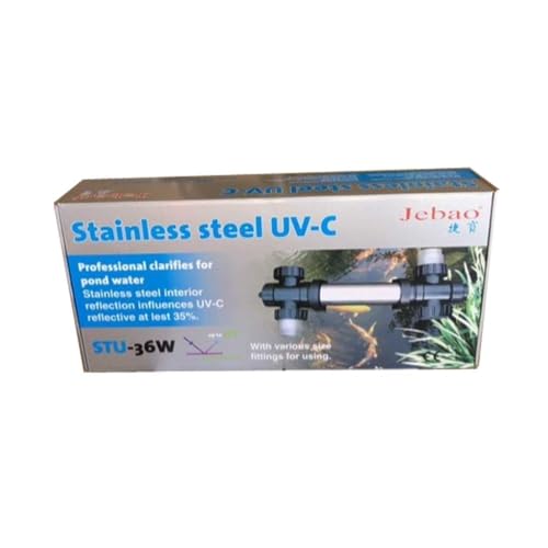 Lámpara UV EverGrow STU-36 36W para acuario y estanque miniatura 6