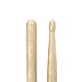ProMark Drum Sticks - Classic Attack 7A Shira Kashi Oak Drumsticks, Oval Wood Tip, One Pair