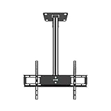 Soporte de Pared para TV Soporte para TV para televisores Planos de 26”-50”, 400x400 mm, Soporte de Montaje en Techo para TV ultradelgado, TV al Techo de 39' a 118' (1000 mm a