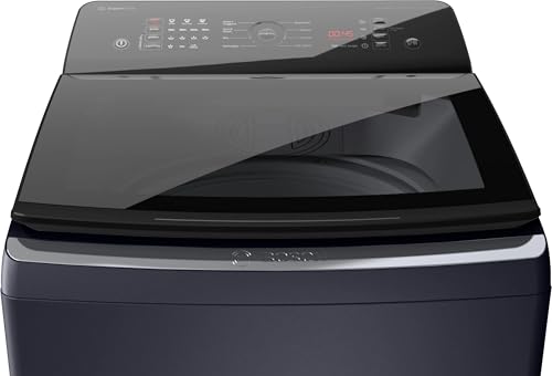 Image of Bosch 8.0 kg 5 Star Fully-Automatic Top Loading Washing Machine (WOE802B7IN,Black,ExpertCare)