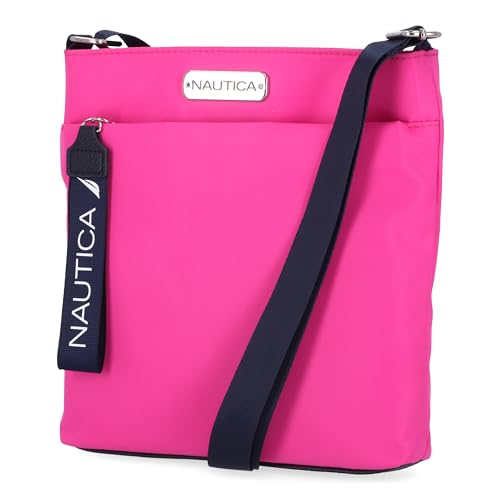 Image of Nautica Diver Nylon Small Women's Crossbody Bag Purse with Adjustable Shoulder Strap