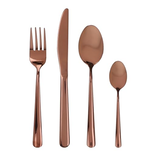 Tognana Element, Servizio 24 posate, acciaio inox 18/0, rame