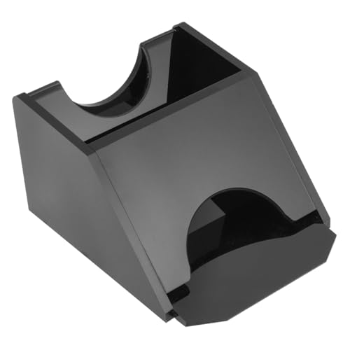 Distributeur de cartes acrylique noir Homoyoyo pour jeux de poker et blackjack
