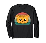 Photo Gallery carino kawaii halloween cat jack o lanterna maglia a manica Photo Gallery carino kawaii halloween cat jack o lanterna maglia a manica