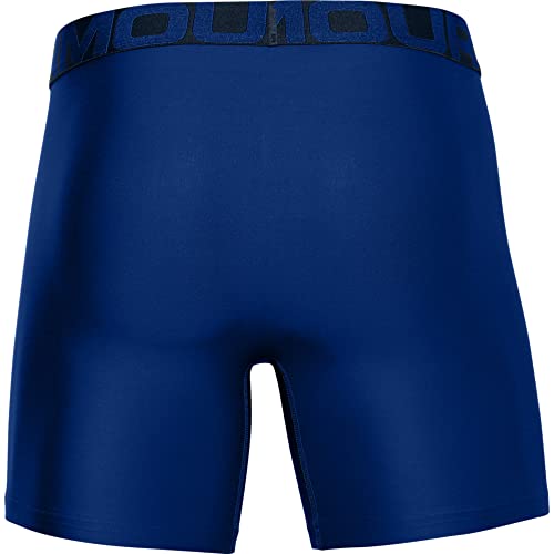 Image of Under Armour mens Multi-pack Performance Tech Boxerjock Brief, 6 inch Inseam, All-day Comfort & Soft