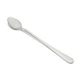 Fortessa Caviar 18/10 Edelstahl Besteck Set lange Eisteelöffel silber