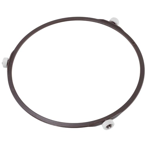 NOLITOY Mikrowellen-drehtellerstütze Ersatzring Ø Höhe Geräuscharm Stabiler Dreieckhalter Werkzeugfreie Montage Kompatibel mit Meisten Mikrowellenmodellen Platzsparend...