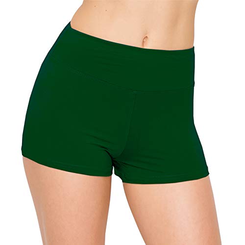 Image of ALWAYS Yoga Shorts for Women - High Waisted Workout Biker Shorts for Yoga, Running & Under Dress Anti-Chafing Comfort
