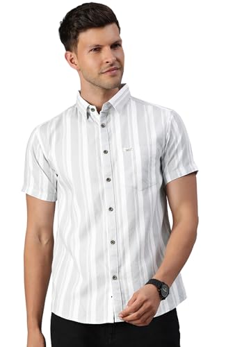 Image of Majestic Man Men's Cotton Slim Fit Shirt