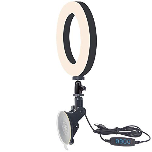 2pcs Videokonferenz Licht Laptop, Web-Konferenzen Licht kit Videoleuchte Akku füR, Computer, pc, Desktop füR Live-Streaming,Videoanrufe,