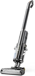 TICWELL Cordless Wet Dry Vacuum Cleaner, Lightweight Floors Vacuum Cleaner and Mop, One-Step Cleaning for Hard Floors, Great for Sticky Messes and Pet Hair, 30 Minutes Long Battery Life, Black