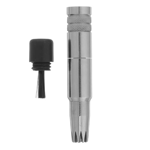CAXUSD Recortador Diseño Protector y Corte de Acero Inoxidable Manual de Vello Nasal para Limpieza Precisa y Uso Portátil en Hombres y Mujeres