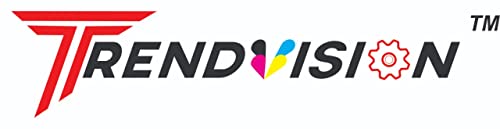 Trendvision T6731 Refill Dye Ink - Compatible with Epson L801, L1800 Ink Tank Printers (6 Colors - 70 ML Each)