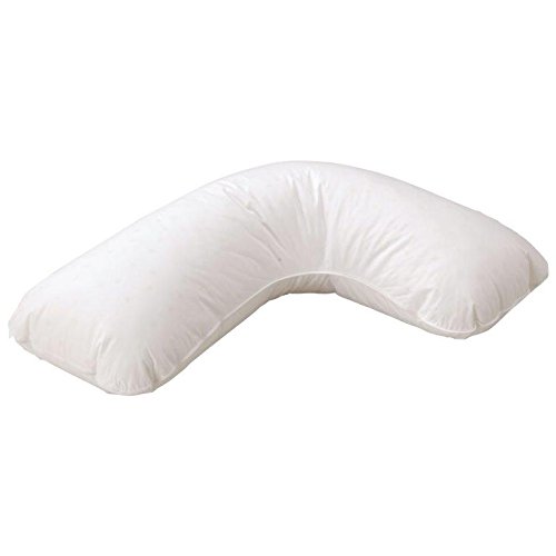 横向き寝用枕 56×66×27cm ホワイト フォスフレイクス サイドウェイズ