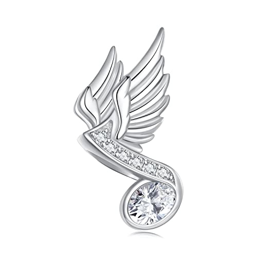 Dije nota musical plata ley 925 accesorios joyería regalos mujer