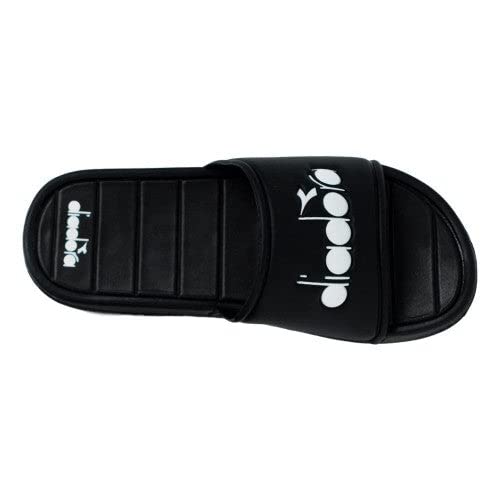 Diadora Mens Serifos Plus Slide Casual Sandals Casual - Black2