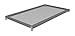 Tennsco ZMPS-4224-MGY Extra Shelf Level for Perforated Steel Shelf Unit, 42" Width, 24" Length, 325 lbs. Load Capacity, Medium Grey