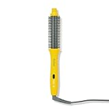 Drybar The Curl Party Heated Curling Round Brush – Salon Curling Wand with Long-Lasting, Shiny Results
