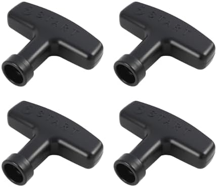 4 PCS Manijas De Arranque Universales Para Motores Gx240, Gx270, Gx340, Gx390,Asa De Tracción Para Cortacésped, Generador, Bomba De Agua, Desbrozadora, Motor De Gasolina, Repuesto Resistente Y Durader