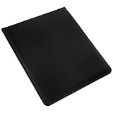 Holibanna Leere Ausweishülle für Behindertenausweis Kreditkarten und Buskartenhülle aus Weichem Kunstleder Schwarzer Schutzetui für Personalausweis Fahrkarte und Sozialversicherungskarte