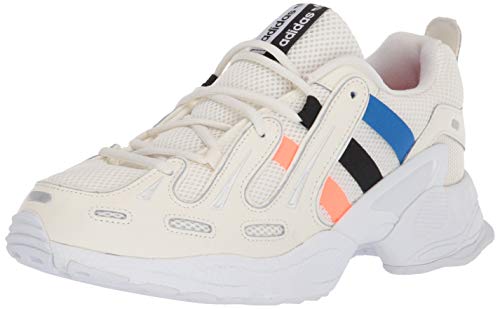 adidas Originals Men's EQT Gazelle Sneaker, Off White/Signal Coral/Glory Blue, 9