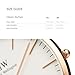 Daniel Wellington Classic Durham 40mm Men's Watch, DW Classic Leather Rose Gold Watch for Men