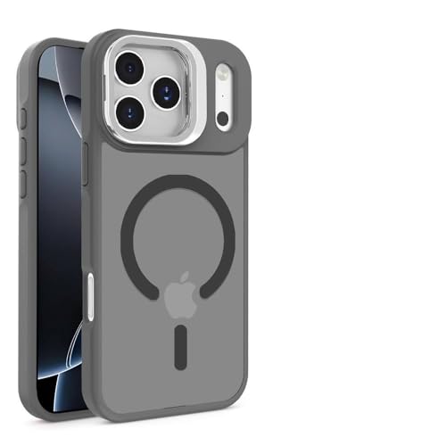 �}�b�g�d�グ ������ �ϏՌ� �}�O�l�b�g�� �X�}�z�P�[�X iPhone 17/16/15/14/13/12 Pro Max/17 Air/16/15/14 Plus ���C�����X�[�d�Ή� �����h�~�J�o�[ �O���[ iPhone 12�Ή�