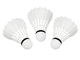 volante de badminton dibujo 16 piezas de pluma de ganso fino