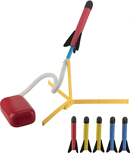 image for Play22 Toy Rocket Launcher for Kids Shoots Up to 100+ Feet - Play Laun