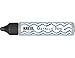 Produktbild KREUL 49872 - PicTixx Metallic Pen, silber, 29 ml, für metallische Akzente auf Serviettentechnik, Window Color und Textilien