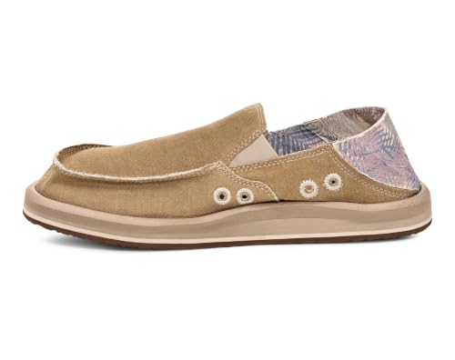 Image of Sanuk Mens Donny Resort Loafers | Mens Shoes | Slip On Shoes for Men | Men's Slip-on Loafers | Memory Foam Footbed