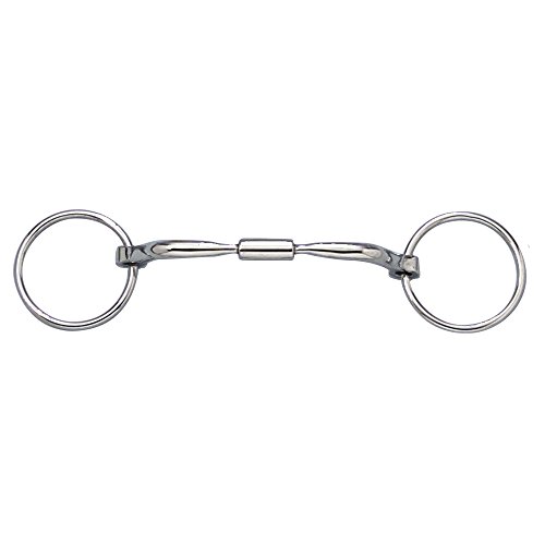 Myler Bridoon with Stainless Steel Comfort Snaffle Wide Barrel MB 02, 4 3/4