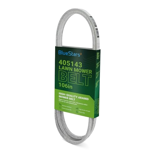 Image of BlueStars 405143 Mower Deck Belt | Aramid Cord | 106 inch