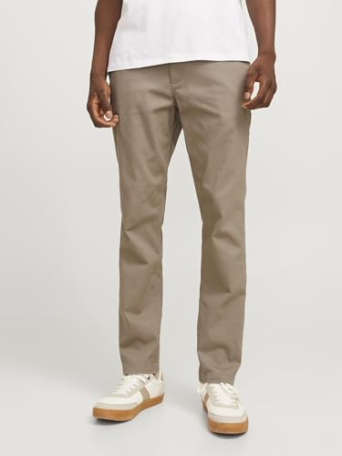 JACK & JONES Chino Hose Herren Slim Fit – Chinohose Männer aus Baumwolle mit Stretch – Klassische Performance Pants, Mid Rise… – Ansicht 3