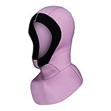 Warm Halten: Die Neoprenhaube ist wasserdicht und kann Ihren Kopf perfekt vor der Kälte und UV-Stahlung schützen, damit Ihr Kopf beim Schnorcheln immer in einer angenehmen und warmen Umgebung bleibt, um die Funktion des Gehirns nicht zu stören.